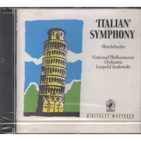 Mendelssohn - Stokowski CD Symphony Italian CBS – MBK44894 Sigillato