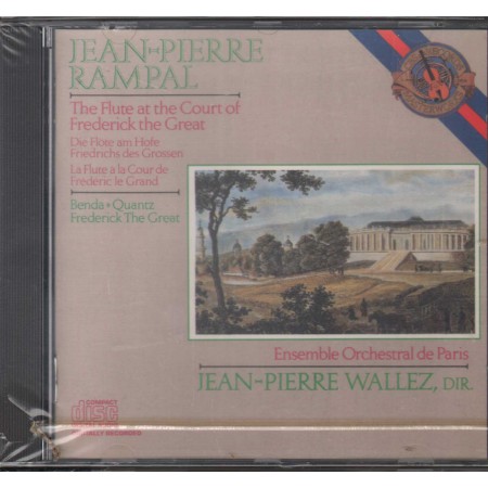 Rampal, Wallez CD The Flute At The Court Of Frederick MK39702 Sigillato