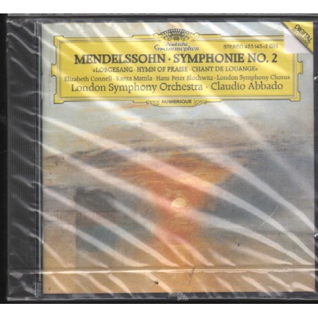 Mendelssohn, Abbado CD Symphonie No. 2 Lobgesang Deutsche – 4231432 Sigillato