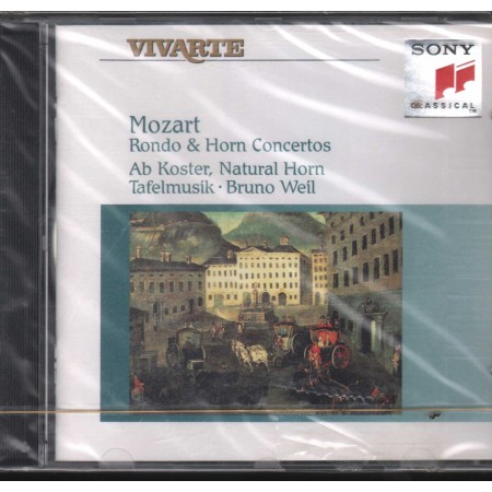 Mozart, Koster, Tafelmusik, Weil CD Rondo E Horn Concertos SK53369 Sigillato