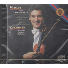 Mozart, Zukerman CD Violin Concerto No 4 K 218 CBS – MK37839 Sigillato