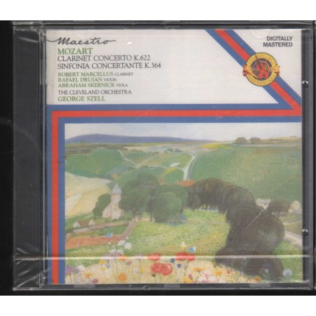Mozart, Szell CD Clarinet Concerto, Sinfonia Concertante CBS – MYK42598 Sigillato