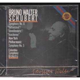 Schubert, Walter CD Symphony No. 8, No. 5 CBS – MK42048 Sigillato