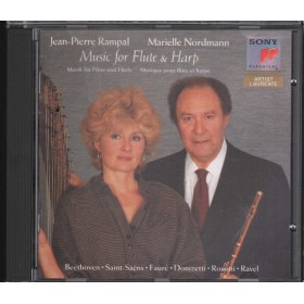 Rampal, Nordmann CD Music For Flute E Harp Sony Classical – SK44552 Sigillato