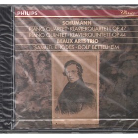 Schumann, Beaux Arts Trio CD Quartet Quintet Piano Philips – 4207912 Sigillato