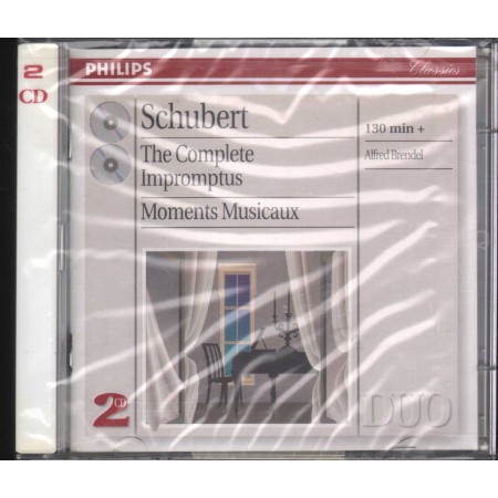 Schubert - Brendel CD Complete Impromptus, Moments Musicaux 4560612 Sigillato