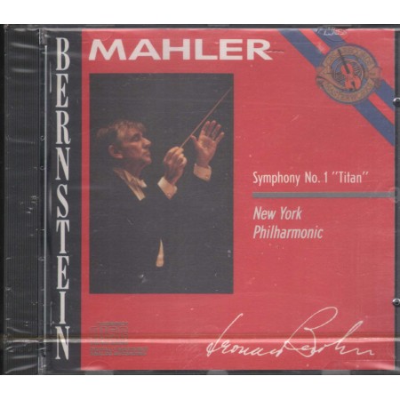 Mahler, Bernstein CD Symphony No. 1 Titan CBS – MK42194 Sigillato