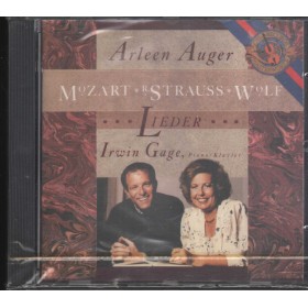 Auger, Gage CD Mozart, Strauss, Wolf, Lieder CBS – M42447 Sigillato