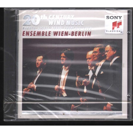Ensemble Wien-Berlin CD 20th Century Wind Music Sony – SK48052 Sigillato