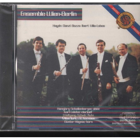 Ensemble Wien-Berlin CD Haydn - Danzi - Bozza - Ibert - Villa-Lobos CBS – MK39558 Sigillato