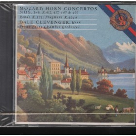 Mozart - Clevenger CD Horn Concertos, Rondo, Fragment CBS – MK42324 Sigillato