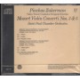 Mozart, Zukerman CD Violin Concerti Nos. 3, 5 CBS – CD37290 Sigillato