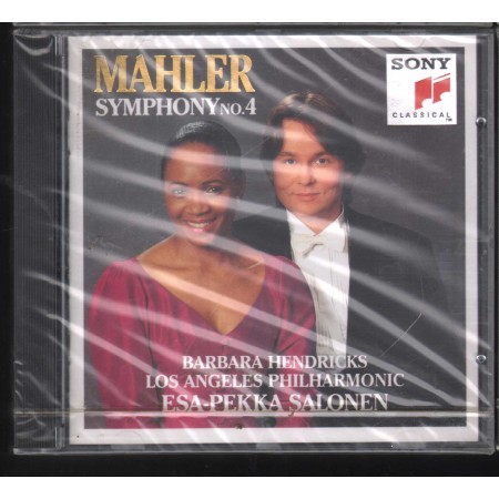 Mahler, Salonen, Hendricks CD Symphony No. 4 Sony – SK48380 Sigillato