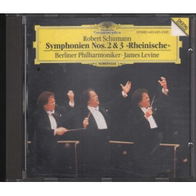Schumann, Levine CD Symphonien 2 E 3, Rheinische Deutsche – 4236252 Nuovo
