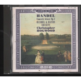 Handel, Hogwood CD Concerti Grossi Op. 3 L'Oiseau-Lyre – 4217292 Nuovo