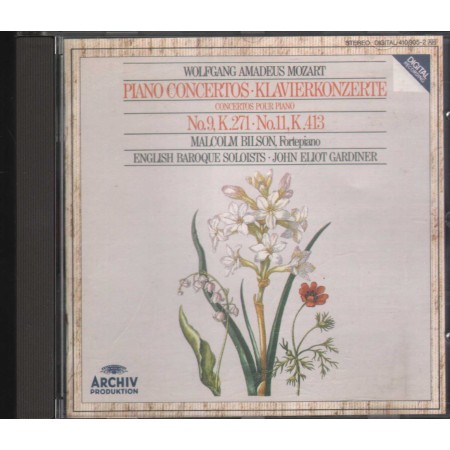 Mozart - Bilson CD Piano Concerti 9 E 11 Archiv Produktion – 4109052 Nuovo