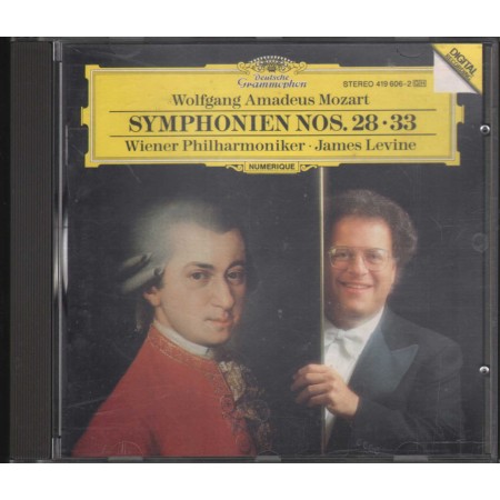 Mozart, Levine CD Symphonien Nos. 28, 33 Deutsche – 4196062 Nuovo