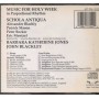 Schola Antiqua -Jones CD Gregorian Chant: Music For Holy Week 4173242 Nuovo