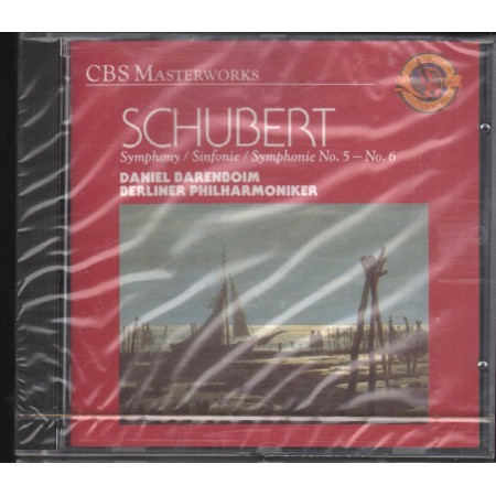 Schubert, Barenboim CD Symphony, Sinfonie, Symphonie No. 5 - No. 6 Sigillato