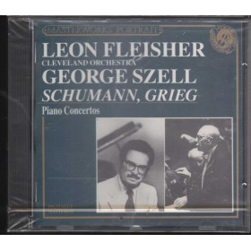 Schumann, Grieg, Fleisher, Szell CD Piano Concertos CBS – MPK44849 Sigillato