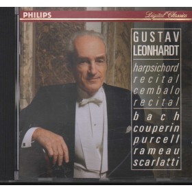 Gustav Leonhardt CD Harpsichord Recital Philips – 4263522 Nuovo