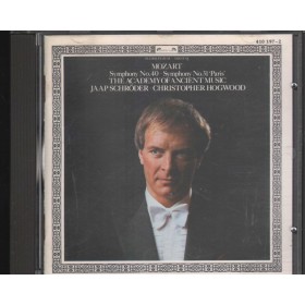 Mozart, Academy Of Ancient, Hogwood CD Symphony No.40, No.31 Paris 4101972 Nuovo