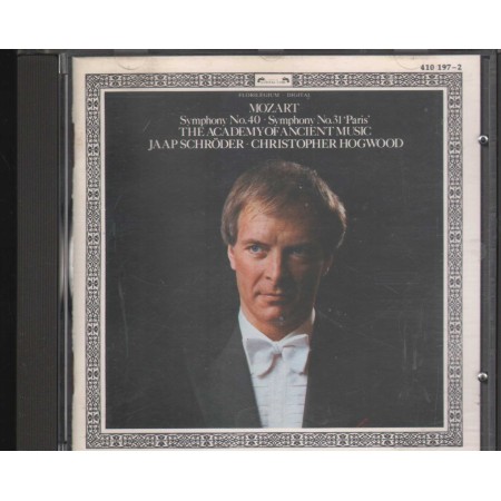Mozart, Academy Of Ancient, Hogwood CD Symphony No.40, No.31 Paris 4101972 Nuovo