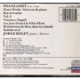 Liszt, Bolet CD Piano Works Vol.6: Venezia E Napoli, Ballade No.2 Decca – 4118032 Nuovo