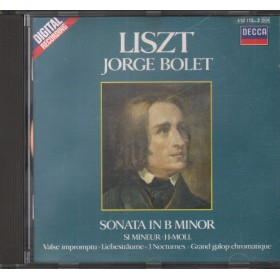 Liszt, Bolet CD Piano Works, Oeuvres De Piano, Klavierwerke, V 3 – 4101152 Nuovo