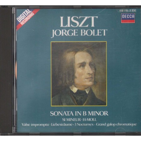 Liszt, Bolet CD Piano Works, Oeuvres De Piano, Klavierwerke, V 3 – 4101152 Nuovo