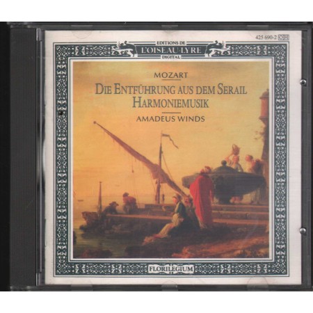 Mozart, Winds CD Die Entfuhrung Aus Dem Serail: Harmoniemusik 4256902 Nuovo