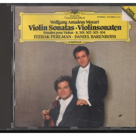 Mozart, Perlman, Barenboim CD Violin Sonatas Deutsche – 4108962 Nuovo