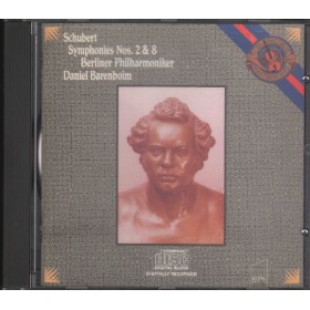 Schubert - Barenboim CD Symphonies Nos. 2, 8 CBS – MK39676 Sigillato