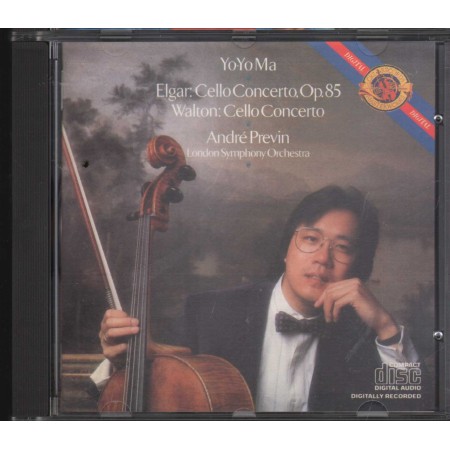Yo-Yo Ma, Previn CD Elgar: Cello Concerto, Op.85, Walton: Cello Concerto Sigillato