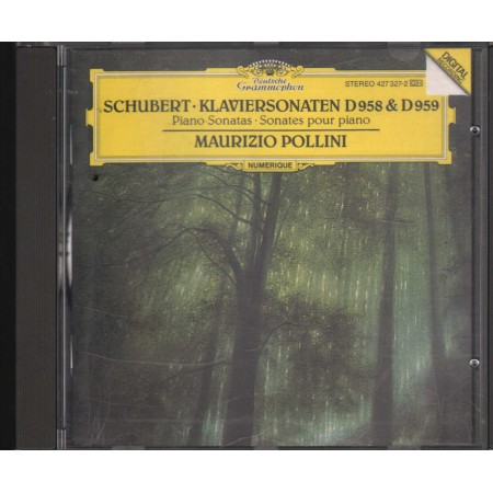 Schubert - Pollini CD Klaviersonaten D958, D959 Deutsche – 4273272 Nuovo