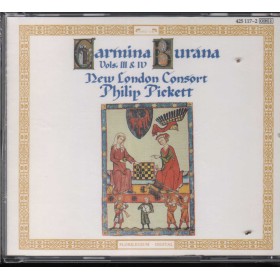 London Consort, Pickett CD Carmina Burana Vols. III & IV L'Oiseau-Lyre – 4251172 Sigillato