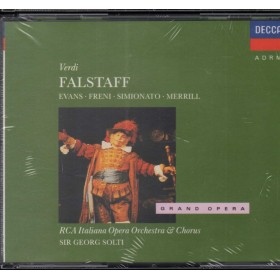 Verdi, Evans, Freni, Solti CD Falstaff Decca – 4171682 Sigillato