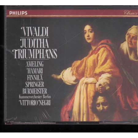Vivaldi - Ameling, Finnila, Negri CD Juditha Triumphans Philips – 4269552 Sigillato