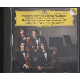Schubert, Beethoven, Emerson String Quartet CD Death And The Maiden 4233982 Sigillato