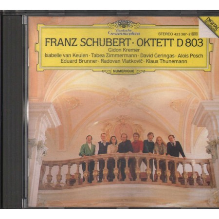Schubert - Kremer, Keulen, Zimmermann CD Oktett D 803 Deutsche – 4233672 Nuovo