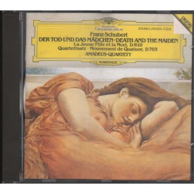 Schubert – Amadeus Quartett CD Death And The Maiden, Quartettsatz 4100242 Nuovo