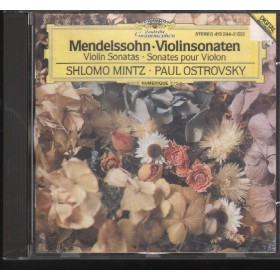 Bartholdy, Mintz, Ostrovsky CD Violin Sonatas Deutsche – 4192442 Nuovo