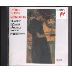 Kurtág, Ensemble Modern CD Song Cycles, Quasi Una Fantasia SK53290 Nuovo