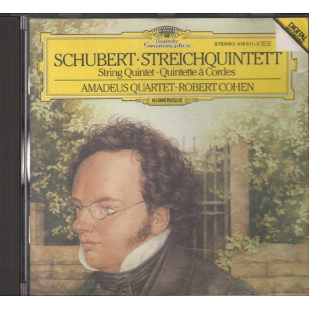 Schubert, Quatuor Amadeus, Cohen CD Quintette A Cordes 4196112 Nuovo