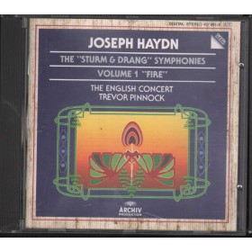 Haydn,The English Concert, Pinnock CD The Sturm E Drang Symphonies Vol. 1 Fire Archiv – 4276612 Nuovo