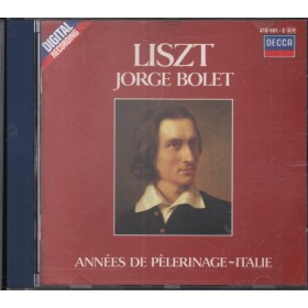 Liszt, Bolet CD Annees De Pelerinage - Italie Decca – 4101612 Nuovo