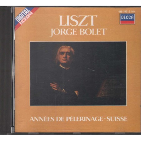 Liszt, Bolet CD Annees De Pelerinage – Suisse Decca – 4101602 Nuovo