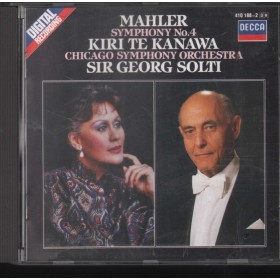 Mahler - Kanawa, Solti CD Symphony No. 4 Decca – 4101882 Nuovo
