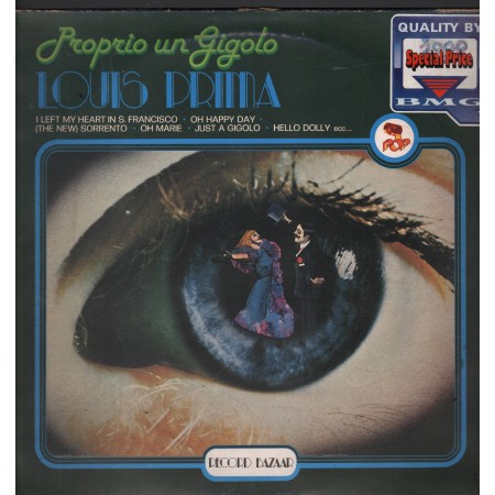 Louis Prima Lp Vinile Proprio Un Gigolo Record Bazaar – RB170 Nuovo