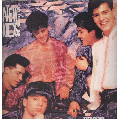 New Kids On The Block Lp Vinile Step By Step CBS – 4666861 Nuovo